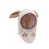 Mascarilla Facial Cortavientos de Invierno para Hombres, Mujeres y Niños, Gorro con Protección para los Oídos Integrada, Espesa Cortavientos, Doble Capa de Calidez para Bebés, Gorro Infantil