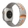 Para Apple Watch Pulseira de Titânio Sólido Pulseira Apple Watch Ultra Aço Inoxidável Pulseira do Homem de Ferro
