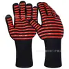 Guantes Retardantes de Llama, Resistentes al Fuego, Resistentes a Altas Temperaturas hasta 800 Grados, Para Barbacoa BBQ, Horno de Microondas, Horneado, Guantes de Silicona Aislantes del Calor Anti-Escaldaduras