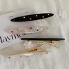 Design Coreano de Nicho Senso de Cor Ponto de Broca Acrílico Grampo de Cabelo Grampo de Bico de Pato Grampo de Cabelo Acessório de Cabeça Feminino