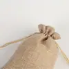 Bolsa de almacenamiento para joyas, juguetes de joyería, bolsa de regalo, bolsa con cordón, Halloween, Navidad, Lino sintético, Solapa con cordón, Pantalones