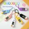 Reloj de Bolsillo Mini Lindo de Dibujos Animados para que los Estudiantes lo Usen durante los Exámenes y el Estudio, Pantalla de Fecha y Hora, Reloj Electrónico Compacto Silencioso