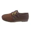 Zapatos Mary Jane Vintage de Diseño de Nicho con Dedos Divididos para Mujer 2026 Otoño Nuevos Planos Versátiles Casuales de Punta Redonda de Corte Profundo