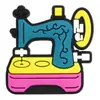 Nuevas Piezas de Accesorios DIY de Dibujos Animados de los 90 para Fundas de Teléfono, Decoraciones de Zapatos, Parches de Goma Suave de PVC Estilo Grafiti Retro, Decoraciones Planas