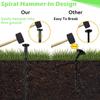 Estacas de Barraca Estacas de Chão Estaca de Fixação de Cinto de Isolamento Espiral Jardinagem Âncora de Chão Plástico Reforço à Prova de Vento