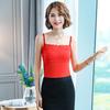 Moda Nova Outono e Inverno Colete Feminino Modal Veludo Quente Slim Colete Roupa de Baixo para Terno Roupa de Baixo Atacado