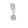 Clip para Ombligo Nuevo Estilo Transfronterizo Europeo y Americano Flor de Margarita Pequeña Anillo para Ombligo Sin Perforación Colgante Flor Diamante Anillo para Ombligo Sin Agujero