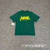 Comercio Exterior Transfronterizo Marca de Moda Nueva Camiseta Casual Holgada de Manga Corta con Estampado de Letras para Hombre y Mujer Parte Superior de Manga Media de Marca de Moda