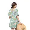 Traje de Baño para Mujer 100 kg Estilo Falda Enterizo con Pantalón de Ángulo Plano Venta al por Mayor Conservador Que Cubre el Vientre Adelgazante Talla Grande m Traje de Baño