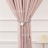 Acessórios para Prendedores de Cortina de Pérola Luminosa de Luxo Leve Transfronteiriços, Decorações de Prendedores de Cortina de Voil Ajustáveis, Cordas Simples para Prender, Fábrica de Acessórios para Prendedores de Cortina
