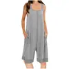 Transfronterizo Primavera/Verano 2024 Transfronterizo Europeo y Americano AliExpress Nuevo Casual Suelto Sin Mangas Empalmado Espalda Cinco