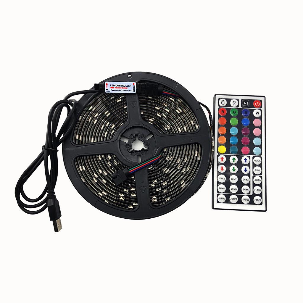 黑板5V5050防水RGB44键USB