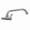 Grifo Vertical Universal Giratorio de Cuello Largo para Agua Única Fregadero de Cocina Fregadero para Verduras Purificación de Agua Grifo de Agua Fría Única