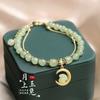 Pulsera Popular del Conejo Lunar para Mujer, Diseño de Nicho de Lujo Ligero, Pulsera del Conejo del Zodiaco para el Año de Nacimiento, Pulsera Versátil