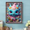 Nueva Pintura al Óleo de Pintura de Diamantes 5D Transfronteriza Dibujo Animado Dinosaurio Pintura Decorativa DIY/Pintura de Pedrería de Diamantes Cuadrados Amazon Blast