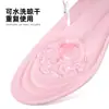 Plantillas Deportivas de Garra de Gato Transpirables Absorbentes de Sudor Amortiguadoras Plantillas de Masaje 4D Tacones Altos Suaves Alta Elasticidad Casual Amortiguación Completa