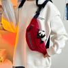 Bolsa de Peito Esportiva Elegante Estilo Japonês Feminina Estilo Fresco Casual Versátil Transversal Popular Primavera e Verão Bolsa de Viagem para Estudantes