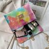 Bolso de cadena de nube para mujer 2022, bolso cruzado para mujer, bolso cuadrado pequeño coreano combinable con todo, mini bolso con estampado de serpiente