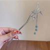 Nuevo Estilo Horquilla Bin Orquídea Borlas Bolas Placa para la Cabeza Horquilla Estilo Antiguo Linterna Luminosa Horquilla Accesorios para el Cabello Horquilla para la Parte Posterior de la Cabeza