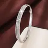 Pulsera Amazónica Transfronteriza Europea y Americana de Nuevo Estilo, Diseño Sencillo, Clásica Retro, Microincrustada con Circonita, Joyería de Moda y Elegante