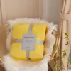 Mantas Personalizadas de Vellón de Coral en Múltiples Colores, Peso Personalizable Según la Demanda, Manta de Regalo con Sencillo Patrón de Espiga de Trigo
