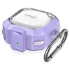 Adecuado para Samsung Buds4Pro Funda para Auriculares Bluetooth Buds 2Pro Patrón de Fibra de Carbono Transparente Funda Protectora Fe Nuevo Modelo