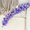 Flores Artificiais Novo Estilo 21 Cabeças Impressão 3D Filme de Alta Qualidade Phalaenopsis Mobiliário Doméstico Decoração de Casamento Paisagismo Floral