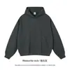 Ilha Caixiang Roupa Masculina Transfronteiriça peso pesado 430g moletom com capuz BOXY, unissex, caimento oversized