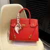 Bolsa Kelly de Grande Capacidade para Mulheres 2026 Nova Nicho Luxo Leve Bolsa de Ombro para o Dia a Dia Bolsa de Mão de Luxo para Mulheres
