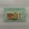 Nanjing Wenchuang Ciudad Monumento Souvenir Tres Capas Madera Magnético Pegatina para Refrigerador Atracciones de la Universidad de Nanjing Fábrica Venta al por Mayor