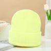 Gorro de lana de punto con rizos cálidos multicolores de estilo coreano para otoño e invierno, estilo melón de moda para hombres y mujeres, venta al por mayor