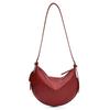 Nuevo Diseño de Nicho al por Mayor Patrón Tejido Bolso Tote Simple de PU para Mujer Todo-partido Viajero Bolso de Hombro Cruzado de Cuero Suave