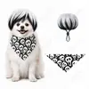 Festival de Pets Conjunto Engraçado de Perucas Bandana de Halloween para Cachorro Conjunto de Duas Peças Fonte de Comércio Exterior Pode Fazer Dropshipping