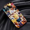 Funda para iPhone 16 de comercio exterior japonés, nueva funda de teléfono de moda de Anime Dragon Ball para hombre Goku Saiyan