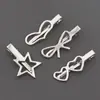 Metal Plateado DIY Pasador de Pato Pinza para el Cabello Accesorios de Joyería Paquete de Material Casero Pinza Bb Pinza Inferior Lateral Accesorios para el Cabello Fabricante Stock Listo