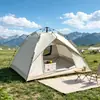 Tienda de campaña plegable tipo paraguas, tienda de campaña para acampar al aire libre de despliegue rápido, tienda automática a prueba de lluvia engrosada con recubrimiento plateado que bloquea la luz