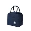 Bolsa Térmica para Almoço, Bolsa Tote para Marmita Espessa com Folha de Alumínio, Bolsa Térmica Impermeável para Trabalhadores de Escritório e Estudantes, Grande Capacidade