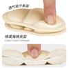 Pegatinas para tacón de zapatilla tacones altos rebote suave anti-desgaste anti-caída pegatinas para talón zapatos de hombre y mujer tamaño de zapato ajustable almohadilla de media talla