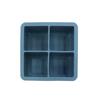 Molde de cubo de gelo de silicone Amazon 468, caixa de gelo com tampa, molde quadrado para cubo de gelo, personalização por atacado