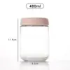 Bestseller de AmazonFrasco de Almacenamiento Sellado de Vidrio para Granos y Cereales, Transparente para Mermelada y Avena