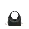 Nuevo Bolso de Mano de Estilo Francés de Nicho Hengeng para Mujer, Bolso Cruzado de Cadena Moderno y Sencillo, Bolso Versátil para Debajo del Brazo para el Viaje Diario
