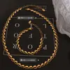 Design Minimalista Estilo Frio Nicho Luxo Leve Versátil Coração Vazado Conjunto de Acessórios Colar Pulseira P262-E319