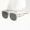 Gafas de Sol de Marco Grande de Moda para Clip-On en Gafas de Prescripción, Set de Clip-On de Gafas de Sol de Moda para Conducir y Pescar