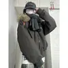 Chamarra Acolchada de Algodón Zuoshandiao para Mujer Invierno Nuevo Estilo Ropa de Algodón Parka Engrosada con Felpa Corta para Personas Petitas Chamarra de Algodón