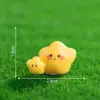 Creativo Luminoso Q Lindo Ángel Pequeña Estrella Amarilla Linda Jardinería Paisajismo Decoración DIY Accesorios para Colgar Micro Paisaje Pequeños Adornos