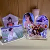 Suprimentos em Branco para Transferência de Calor Enfeites de Cristal Porta-Retratos Presentes para Casal Enfeites Decorativos Presentes Personalizados para Desktop Criatividade