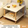 Mesa Auxiliar de Sofá Mesa Pequeña Mesa de Centro Pequeña Rectangular Simple Mesa de Café Pequeña Sala de Estar Casa de Alquiler Hogar Dormitorio Mesa de Noche Estante de Almacenamiento