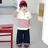 Suéter para Niños Otoño e Invierno 2026 Estilo Nuevo Kid Fresco Media Cremallera Capa Base Rojo Bebé Suéter de Punto