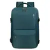 Mochila de negócios multifuncional, unissex, com design de alta qualidade, grande capacidade, moderna, leve e adequada para viagens; mochila para laptop de cor sólida