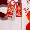 Envelope Vermelho de Ano Novo Uso Duplo 2026 Pingente Ano do Cavalo Modelo Novo Festival da Primavera Maçaneta de Porta de Ano Novo Decoração Pendente de Envelope Vermelho Tridimensional